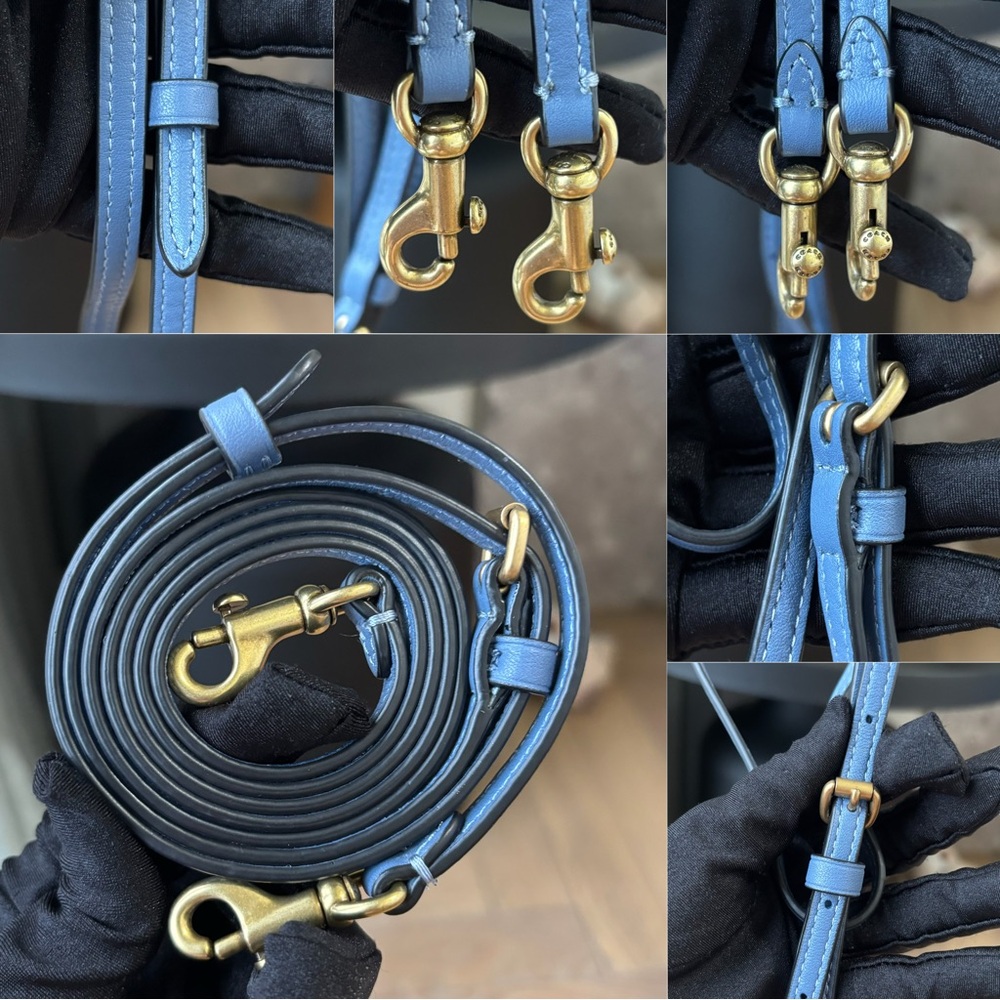 COACH Kisslock Dreamer 21 Bag Blue - Picture 15 of 16